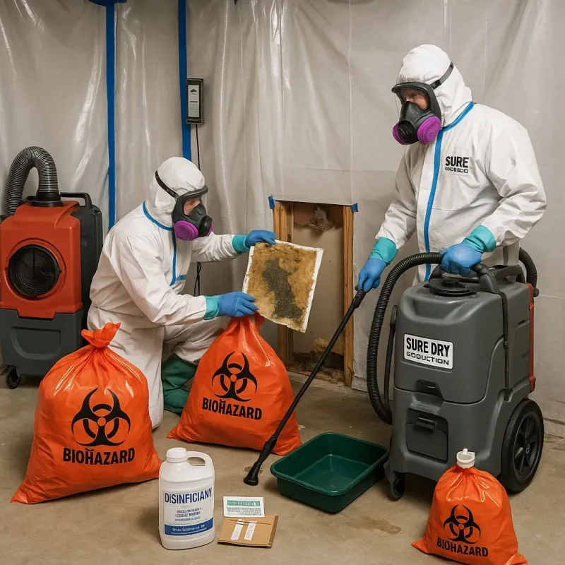 Contaminated Water Handling Protocols process in Coke County, TX