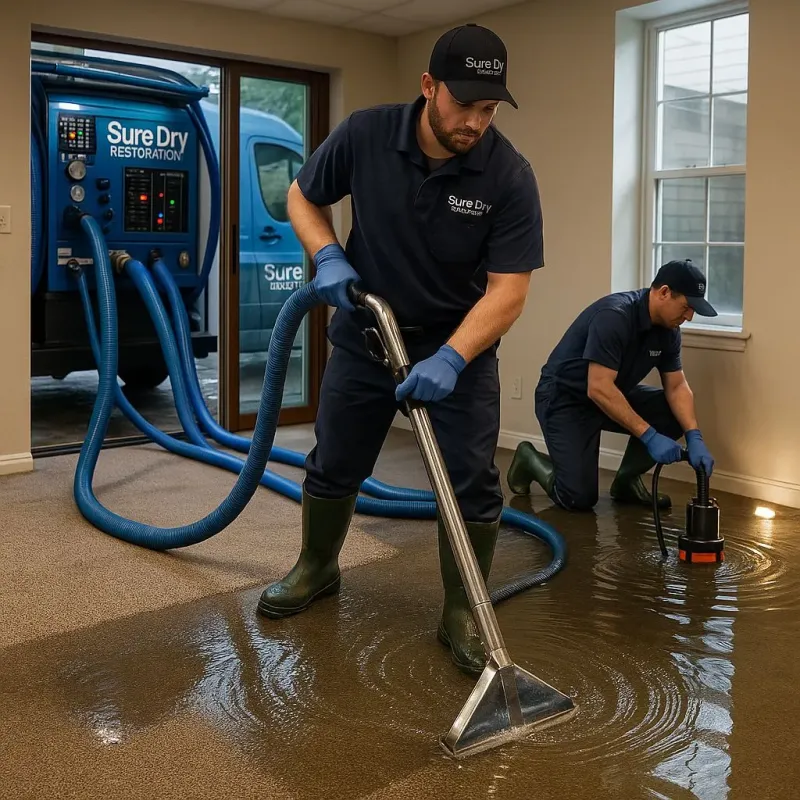 Water Extraction and Removal process in Coke County, TX